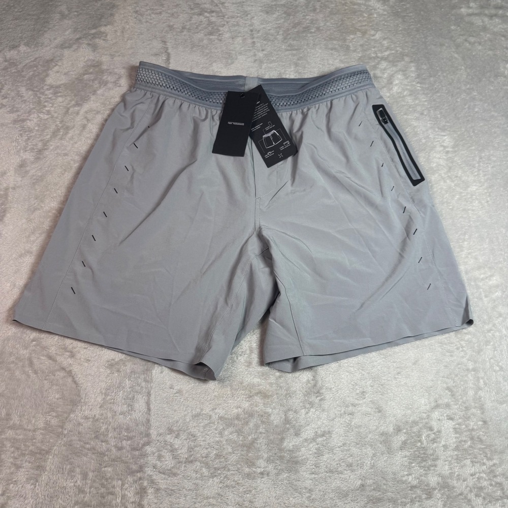 NWT Ten Thousand Mens The Session 7" Short M Gray Unlined Athletic Gym Training